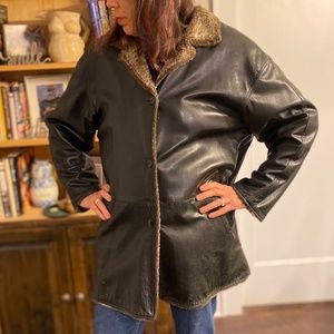 NY Vibe Leather Coat